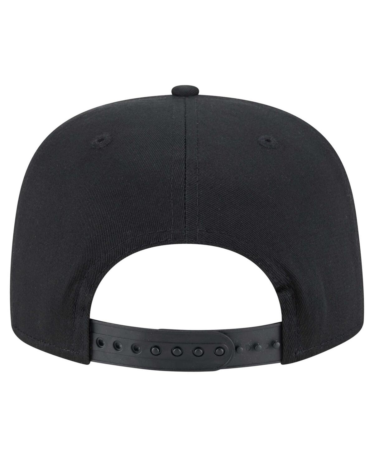 New Era Men's Black Baltimore Ravens B-Dub Golfer Snapback Hat