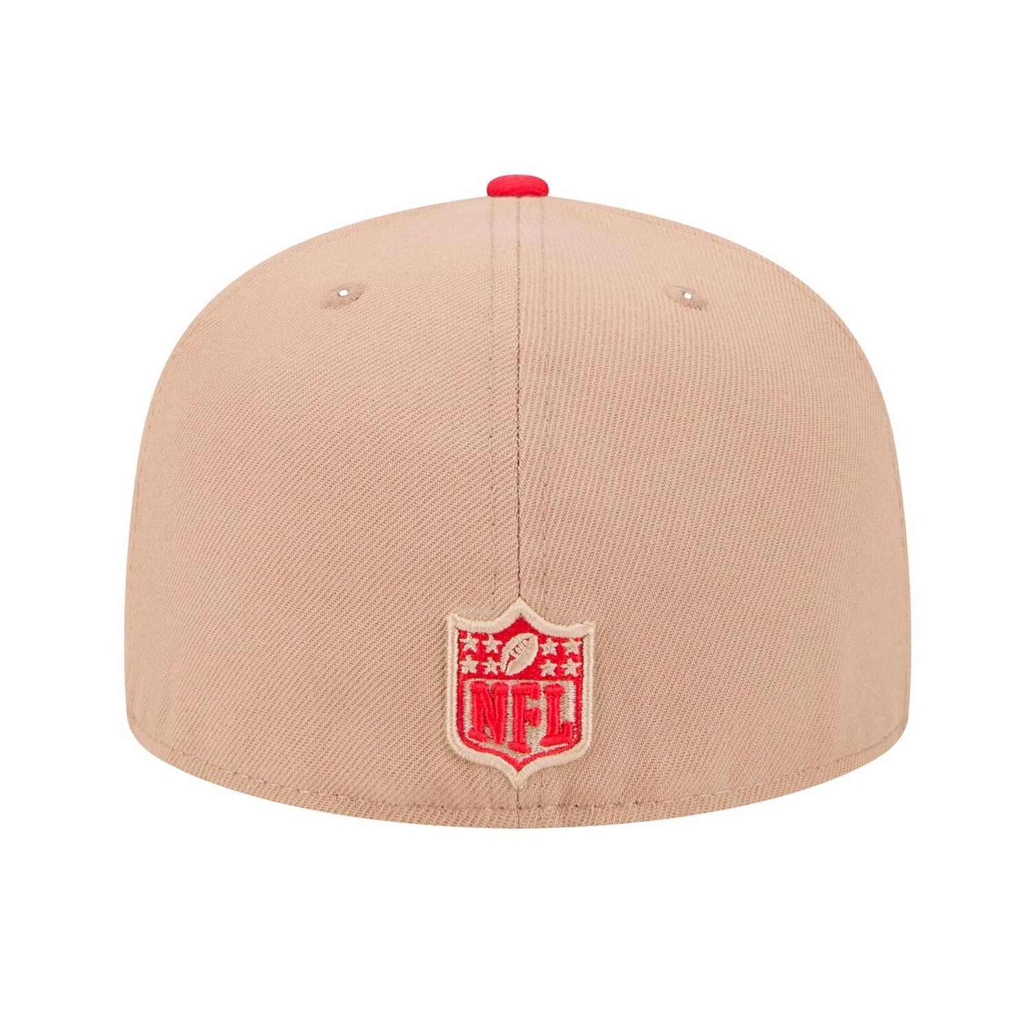 Men's Tan Kansas City Chiefs Logo Main 59FIFTY Fitted Hat