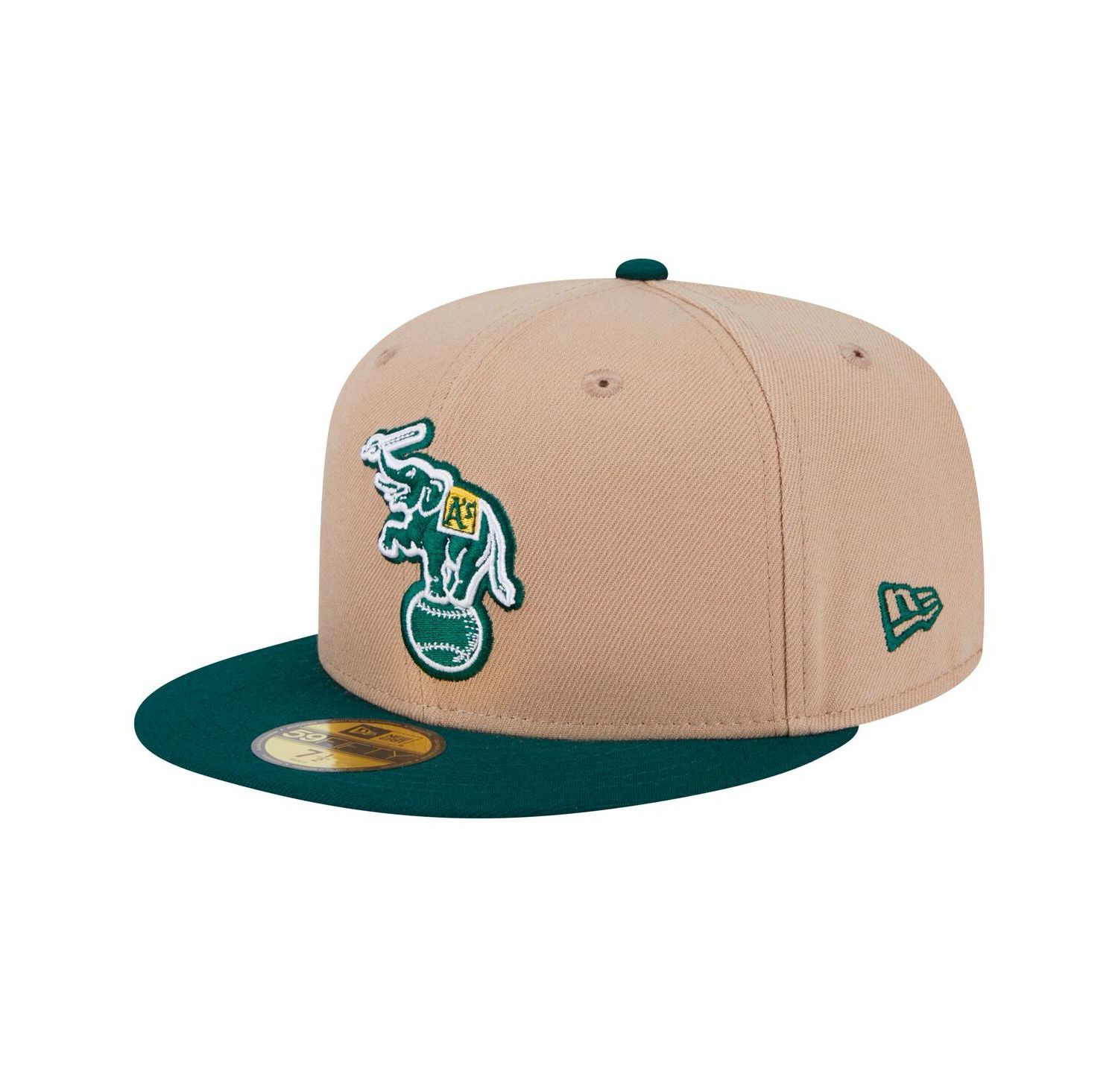 Men's Khaki Athletics 59FIFTY Fitted Hat