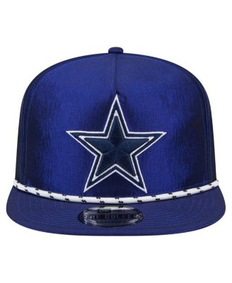Men's Navy Dallas Cowboys Rope Golfer Snapback Hat