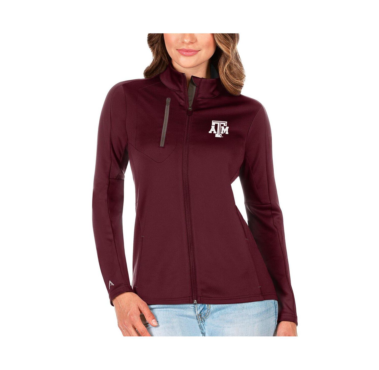 Women's Maroon/Graphite Texas A&M Aggies Generation Full-Zip Jacket