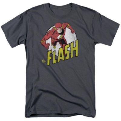 Dc Flash Mens DC Comics Flash Run Flash Run Short Sleeve Adult Tee T-Shirt 5190₽