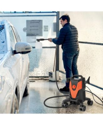 2400 PSI Electric Pressure Washer with 4 Universal Wheels