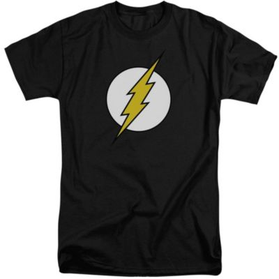 Dc Flash Mens DC Comics Flash Fl Classic Short Sleeve Adult Tall Tee T-Shirt 5990₽
