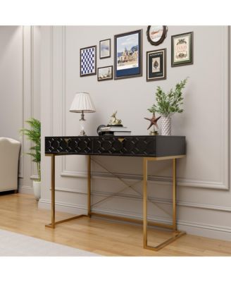 Functional Writing Desk with Ample Storage and Modern Design