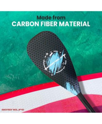 Adjustable 3-Piece SUP Paddle with Carry Bag