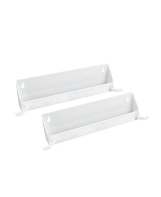 14" Tip Out Accessory Tray, Tab Stops, White, 2 Pack, 6562-14-11-52