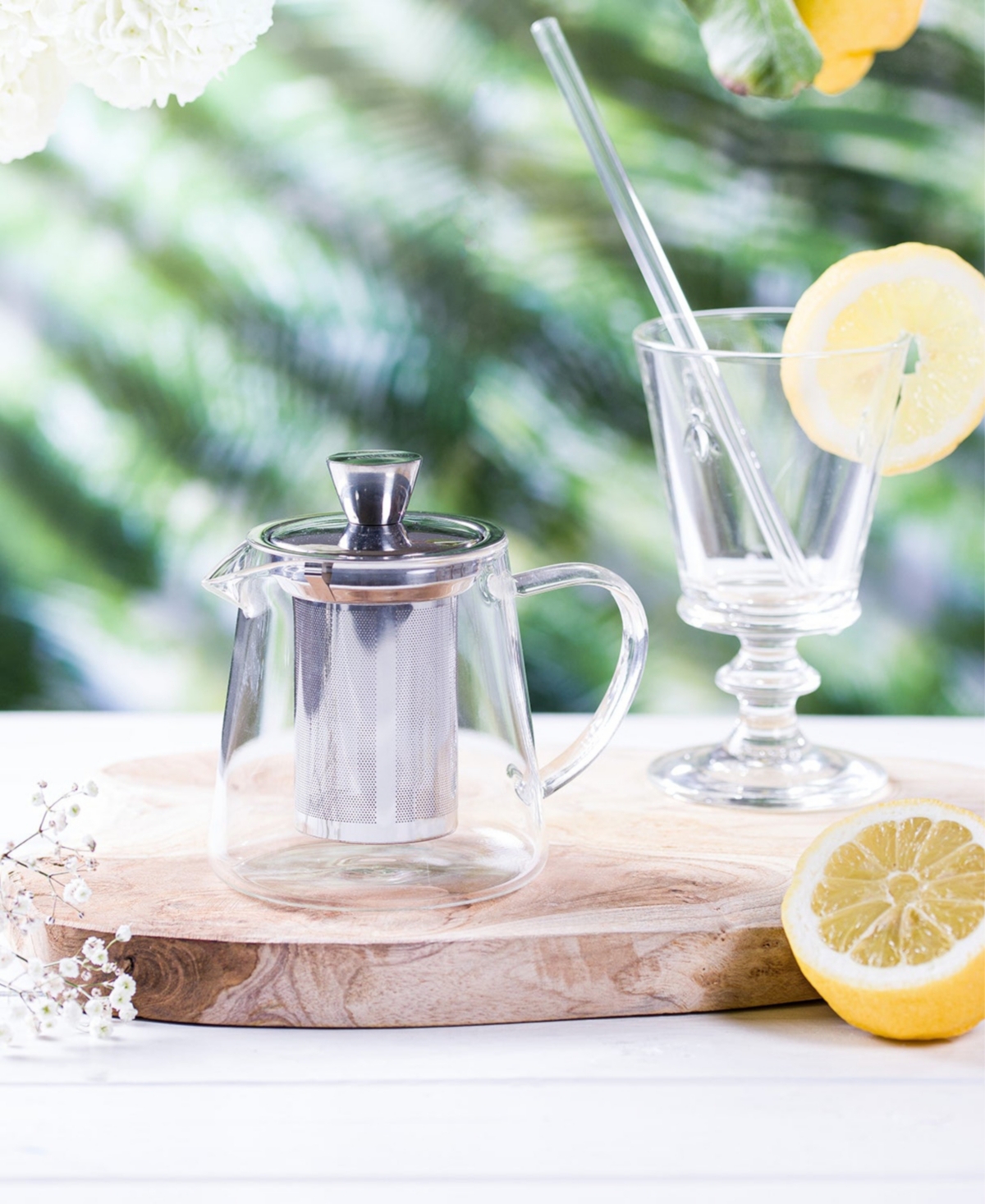 Cristel 41 Oz. Oolong Teapot In Glass