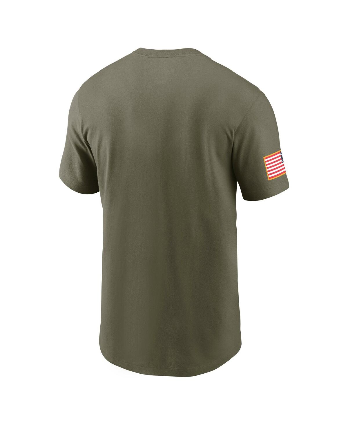 Jordan Men's Olive Oklahoma Sooners 2024 Military Appreciation Performance T-shirt In Olive