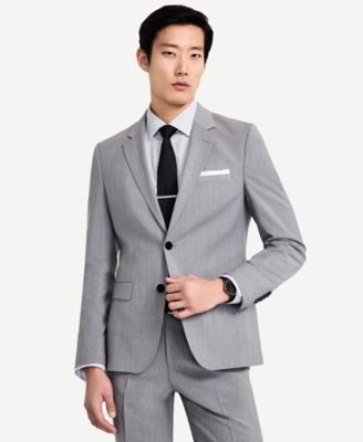 Hugo Boss Hugo By  Mens Modern Fit Wool Blend Suit Separate In Grey