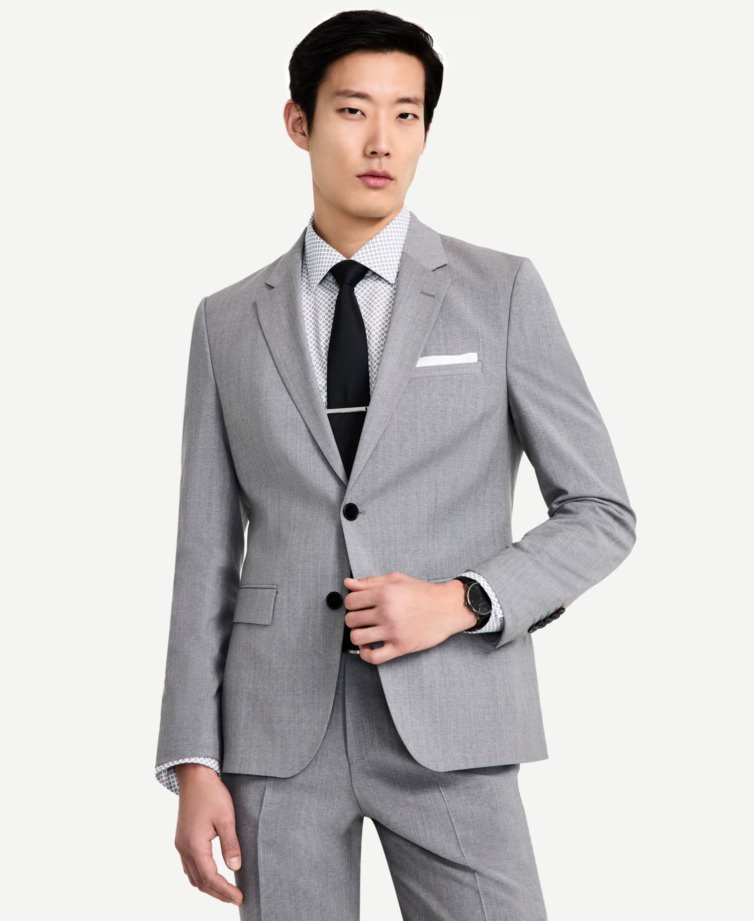 Men's Modern-Fit Wool-Blend Suit Separate