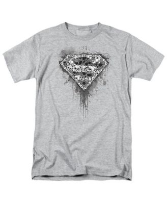 Superman Mens Many Super Skulls Short Sleeve Adult Tee T-Shirt 5190₽