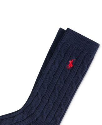 Women's Cable-Knit Socks