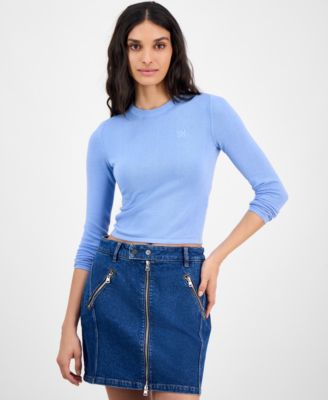 HUGO - Women's Long-Sleeve Logo T-Shirt