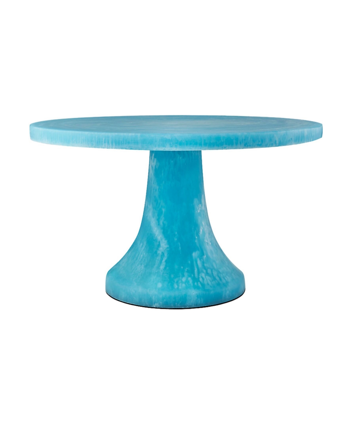 Godinger Lucente Resin Cake Stand In Blue