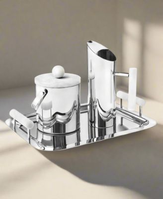 Azure Resin Ice Bucket