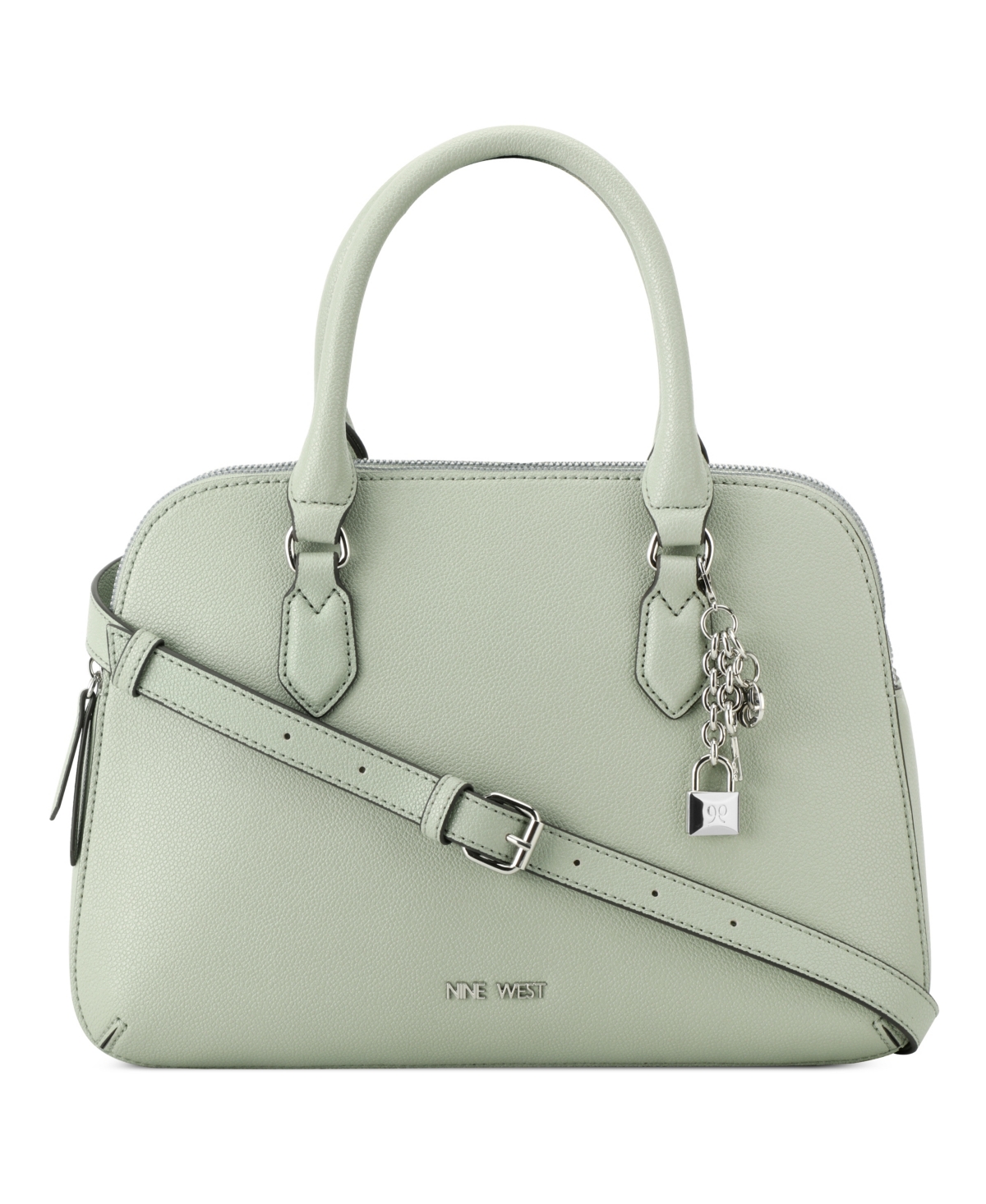 NINE WEST DESIGNER CIBRINA DOME SATCHEL BAG 