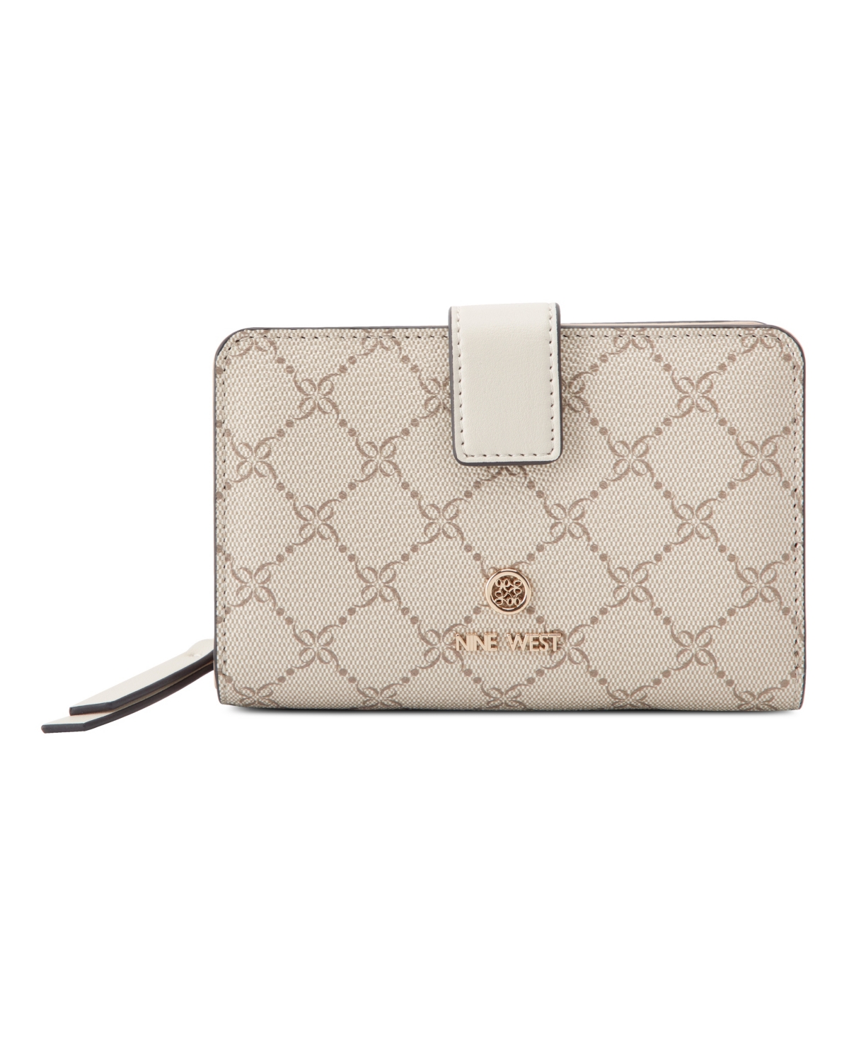 Lockup 9 French wallet - Mushroom Logo Milk