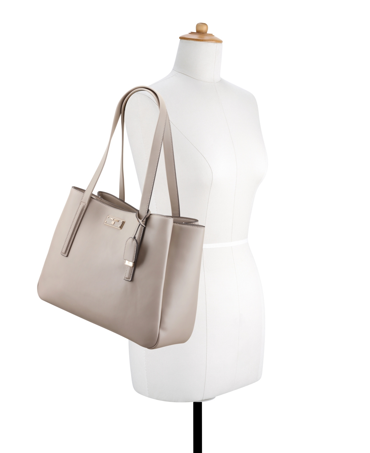 Nine West Leonel Laptop Tote Bag In Pumice