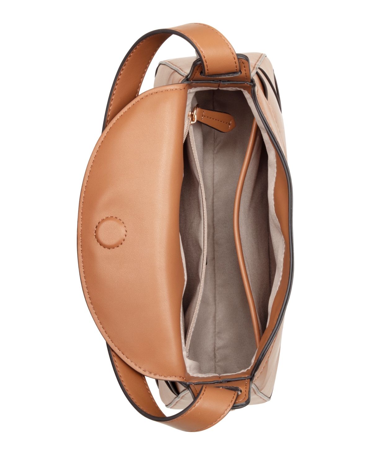 Shop Nine West Eleanora Convertible Medium Shoulder Bag In Brandy