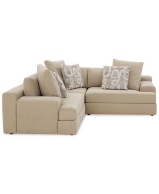 Klarke 3-Pc. L Sectional, Exclusively at Macy's