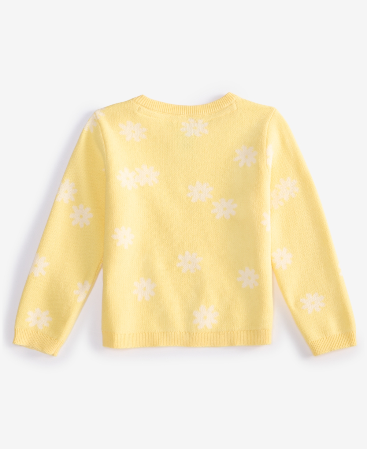 First Impressions Baby Sunflowers Cotton Sweater, Exclusively At Macy's ...