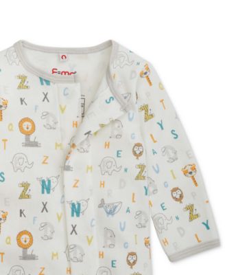 Baby Cotton Magnetic Footed Coverall