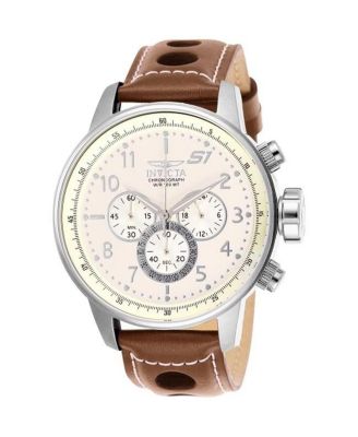 Men's 25724 S1 Rally Quartz Chronograph Ivory Dial Watch