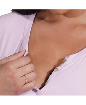 Maternity Laina Top & Pants /Nursing Pajama Set