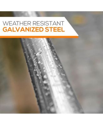 Outdoor Trampoline Safety Ladder, Extra-Wide Footsteps