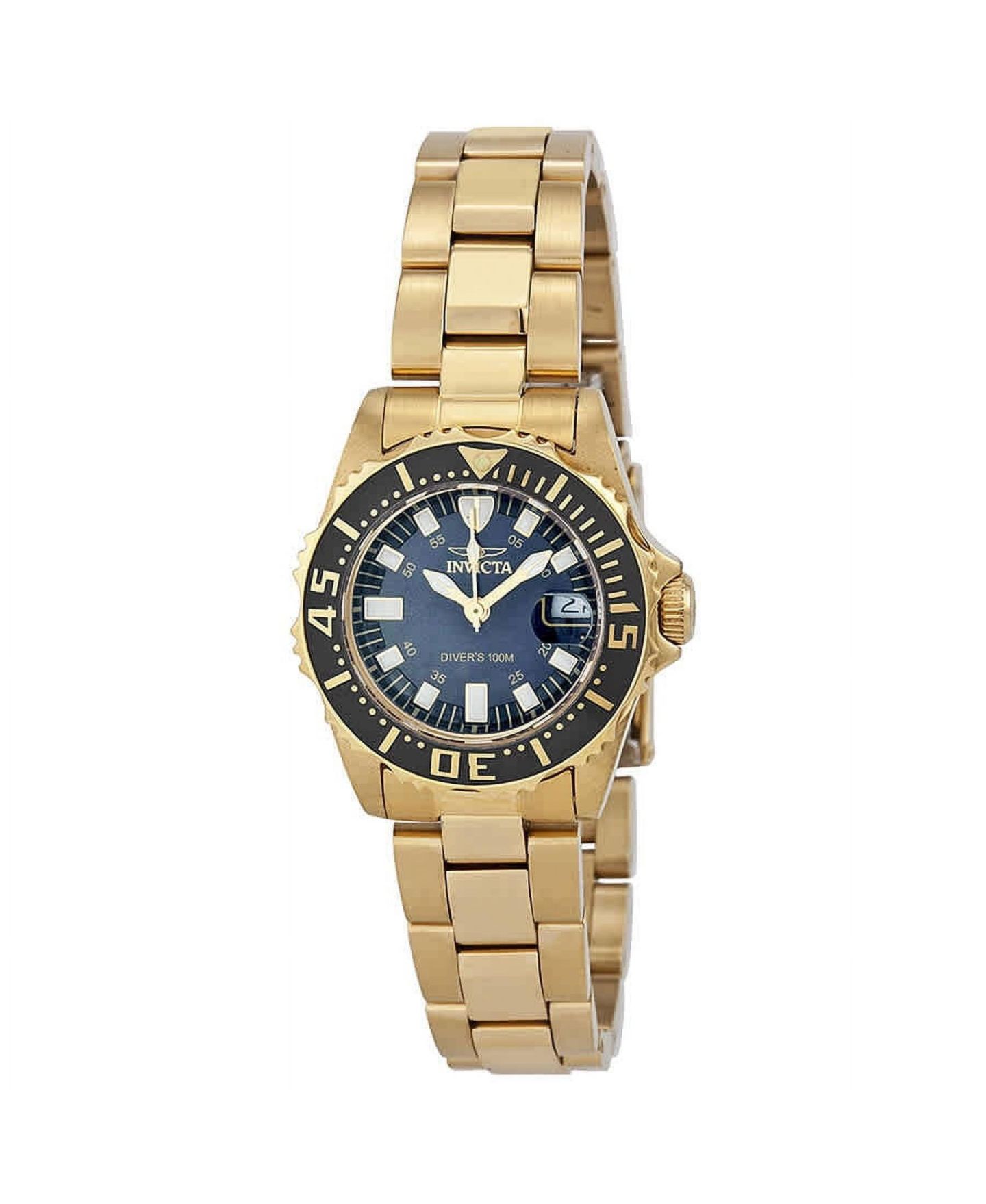 Женские часы Invicta 2962 Pro Diver Quartz 3 Hand Black Dial — фото 2