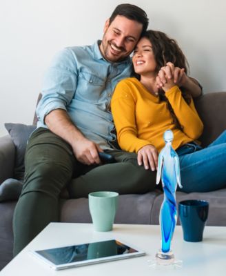 17" Astral Art Glass Figurine