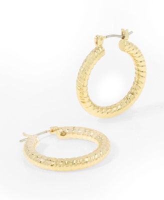 Robert Lee Morris Soho Textured Hoop Earrings 7290₽