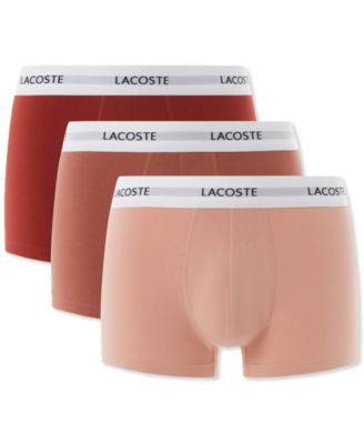 Lacoste - Men's Stretch 3" Trunks - 3-pack