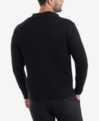 X-Ray X-Ray Мужской кардиган из рубчатой вязки с воротником-стойкой на пуговицах 13090₽