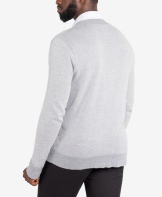 Рентгеновский мужской свитер-кардиган в елочку X-Ray 13090₽