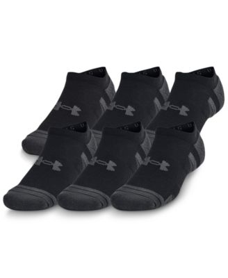 Under Armour - Men's Performance Tech No Show Socks - 6-pack