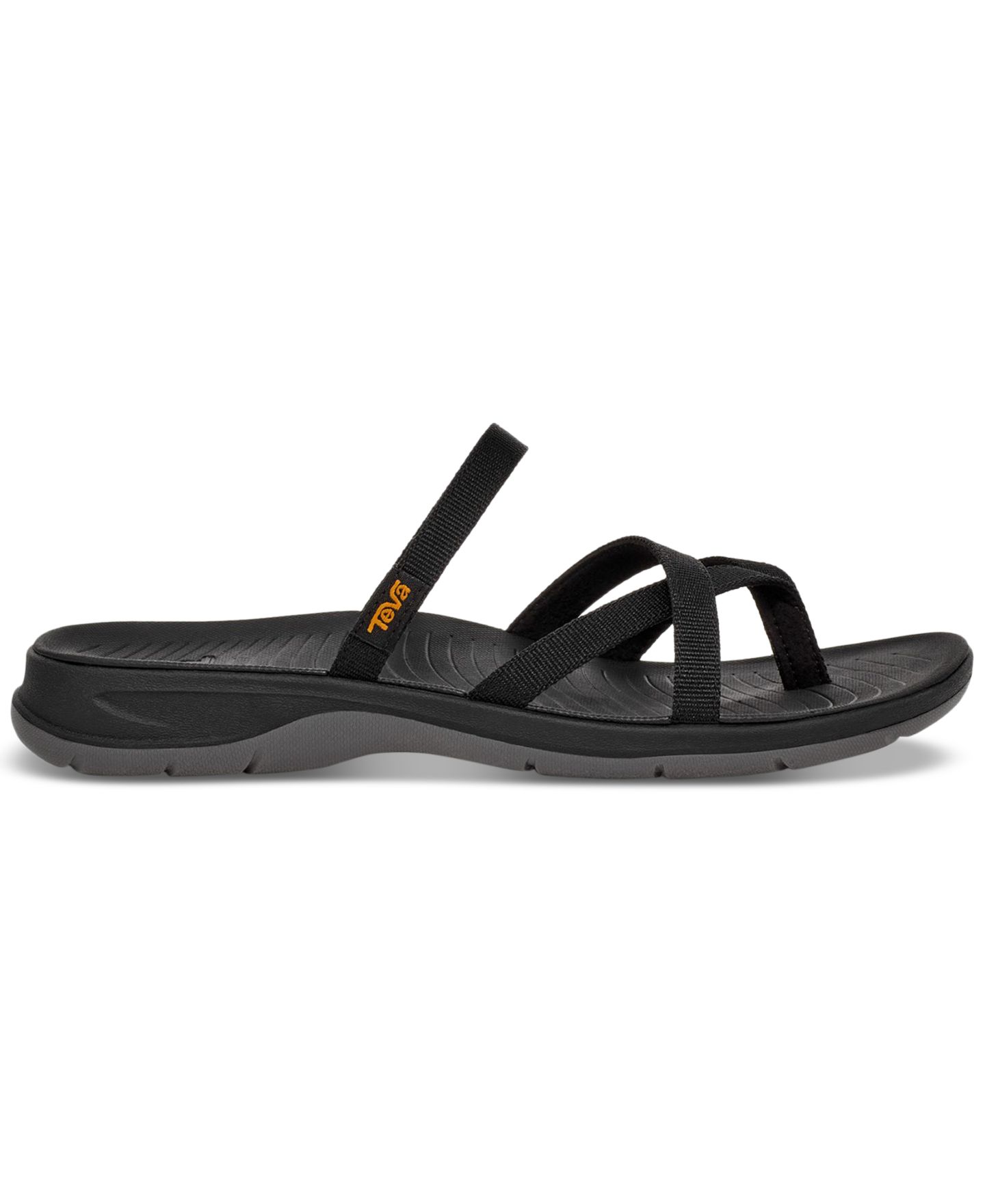 Женские сандалии Teva Tirra Traveler Flip Flop, цвет: Чёрный — фото 2