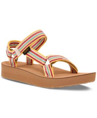 Teva Damen Midform Universal Woven Sandale – Gewebte Riemen, EVA-Sohle, Nachhaltig & Perfekt Für Festivals