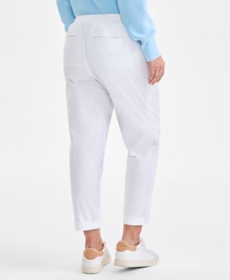 Women's Pull On Cuffed Pants, Regular & Petite