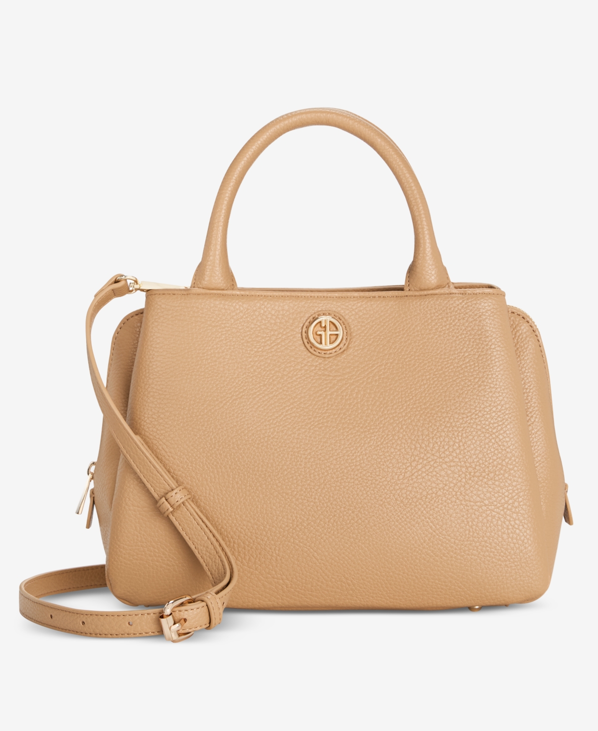 Macy's Pebble Small Satchel, Exclusively At  In Brown