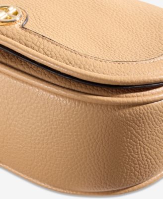 Pebble Small Saddle Crossbody, Exclusively at Macy's