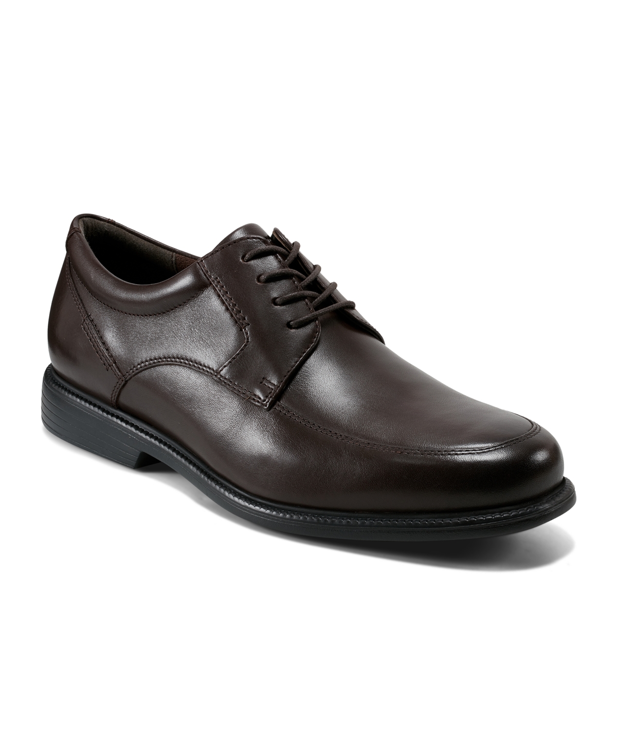 Men's Charles Road Apron Toe Dress Oxfords - Dark brown leather