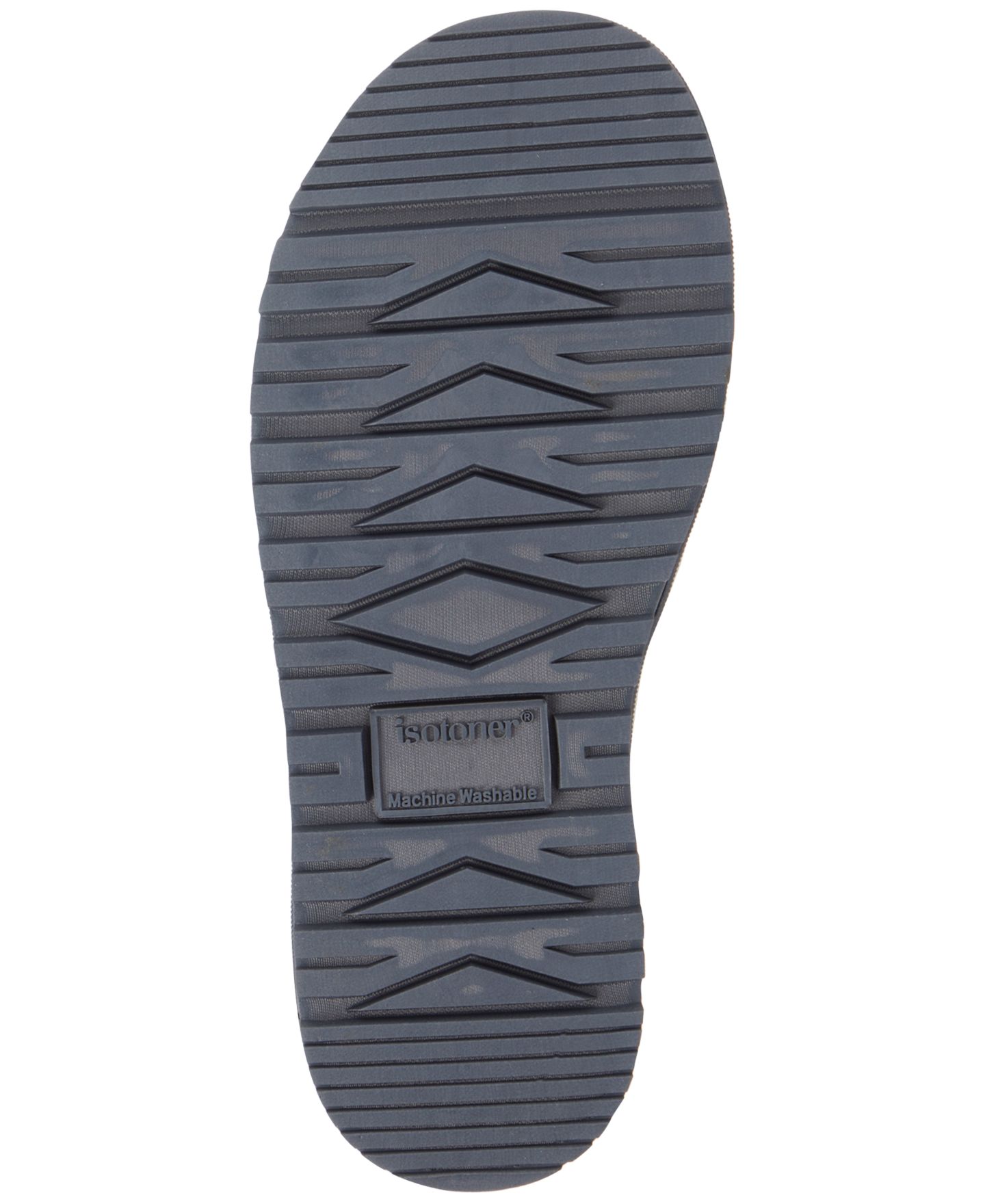 Женские тапочки Isotoner Signature Active Adjustable Slide, цвет: Пепельный — фото 2