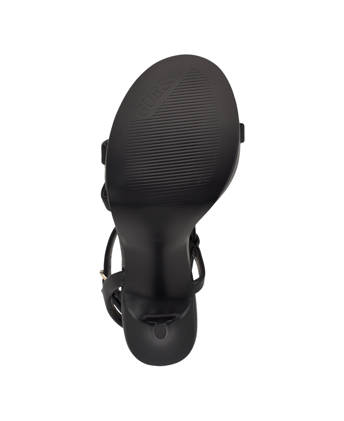 Guess Lucier 2 Strappy Platform Sandal In Black