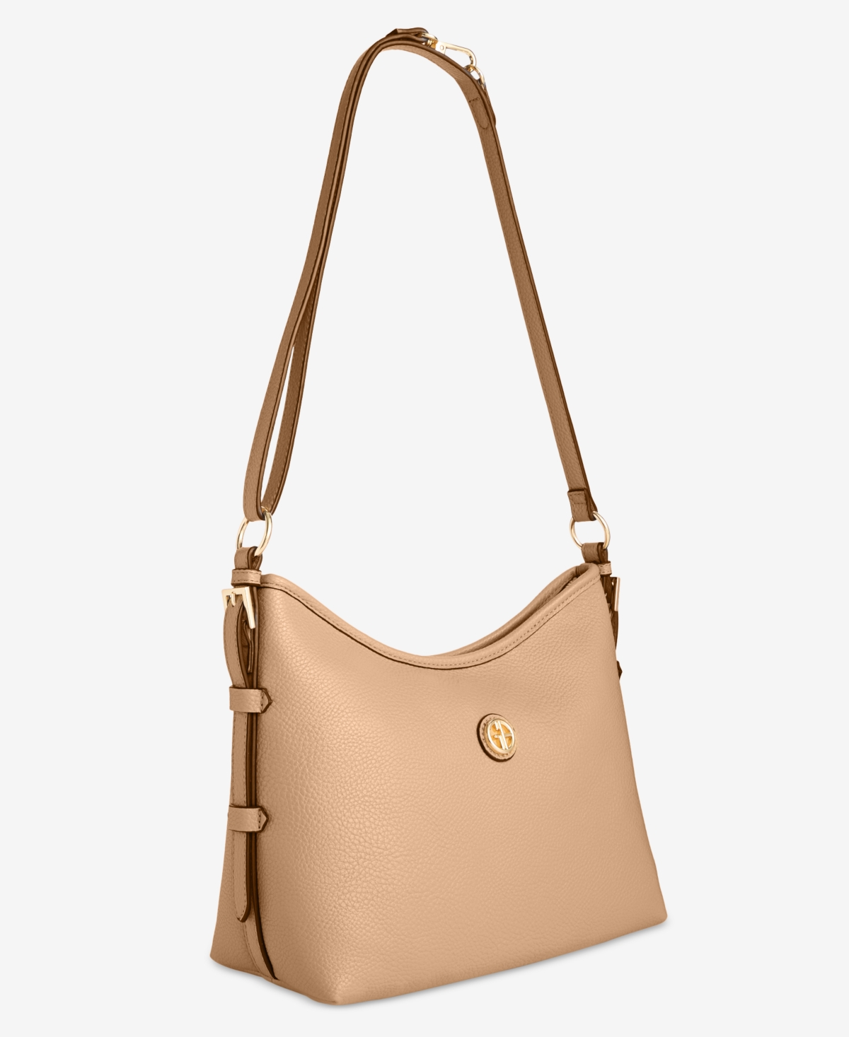 Macy's Pebble Soft Medium Shoulder Bag, Exclusively At  In Brown