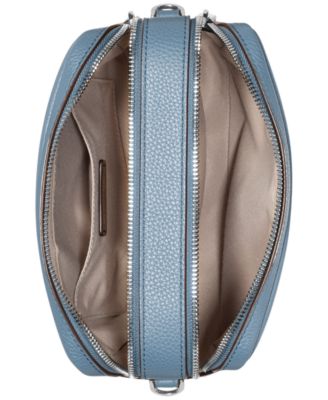 MICHAEL Michael Kors Bryant из кожи среднего размера с двойной застежкой-молнией и цепочкой для камеры через плечо