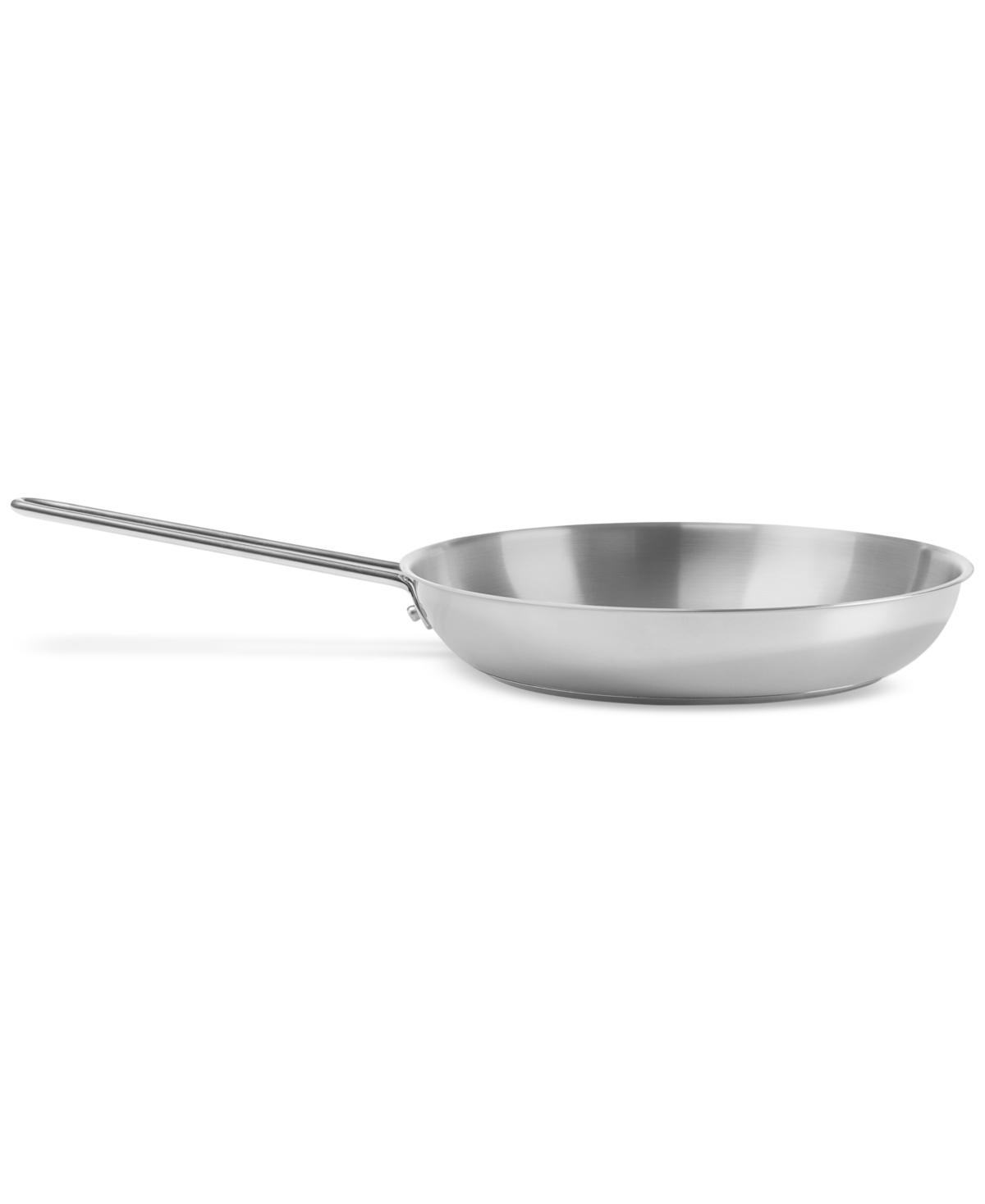 Arch Studio Stainless Steel Frypans, Set Of 3, Exclusively At Macy's In Silver
