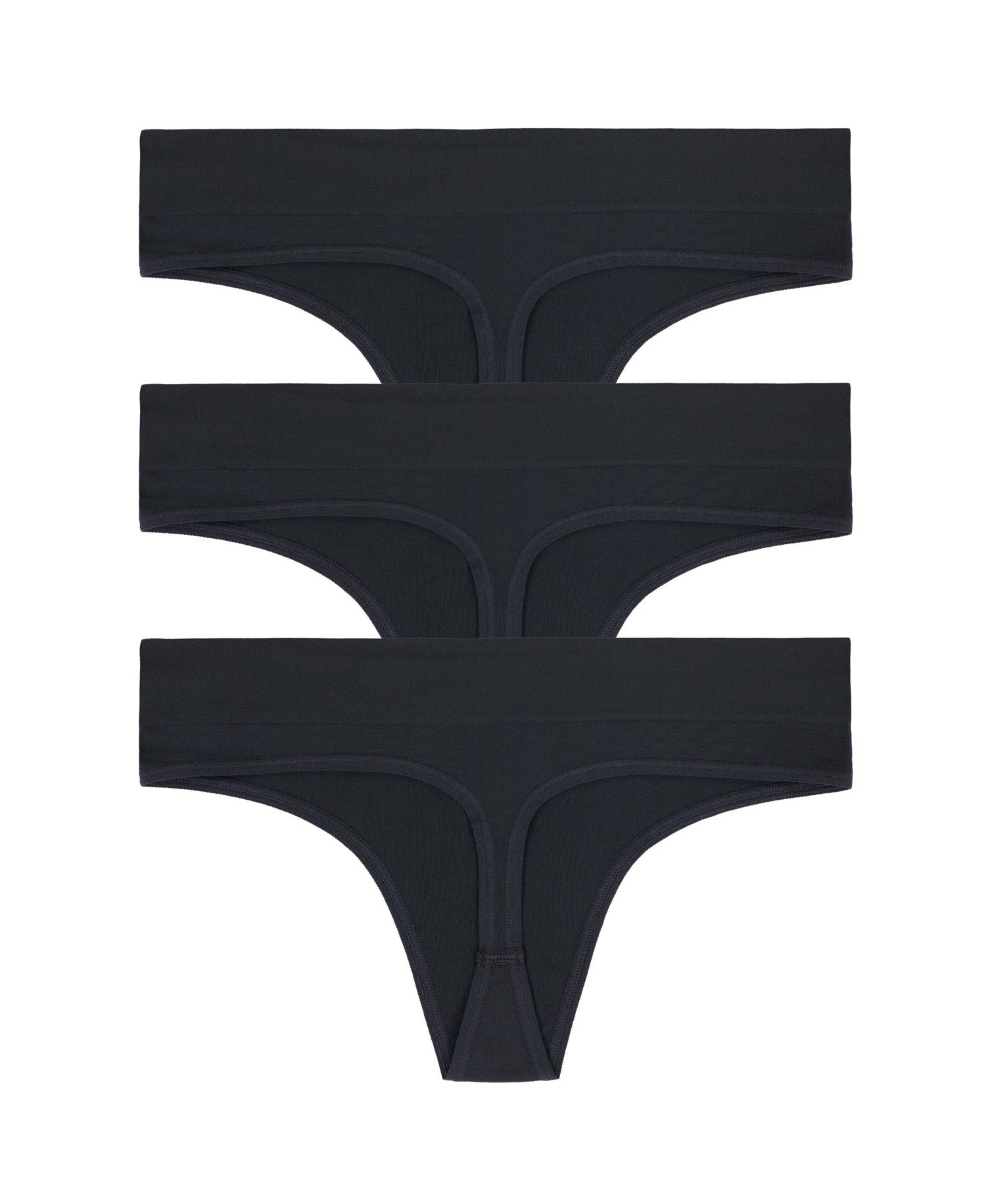 Women's Seamless Litewear Thong Underwear 3 Pack DK5016NP3