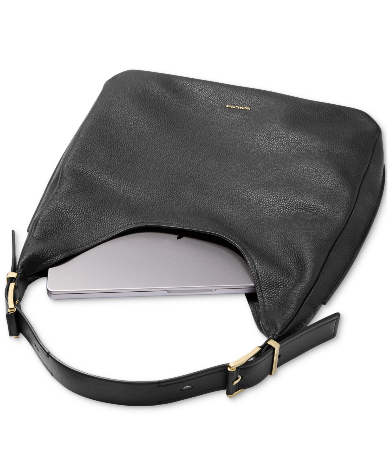 Michael Kors Nolita Large Leather Hobo Shoulder Bag